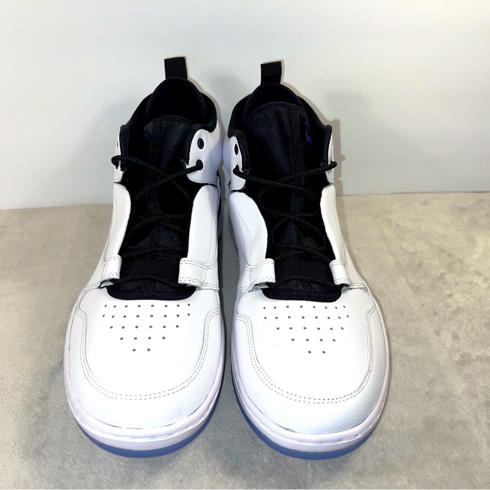 Air Jordan Fadeaway "White/ Black Concord" "BRAND NEW" men size 12 - Picture 3 of 12